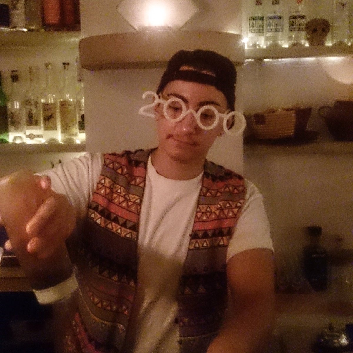 12sidedroom's tweet photo. Clavel is celebrating #nye2000 https://t.co/q5Mm13nsA8