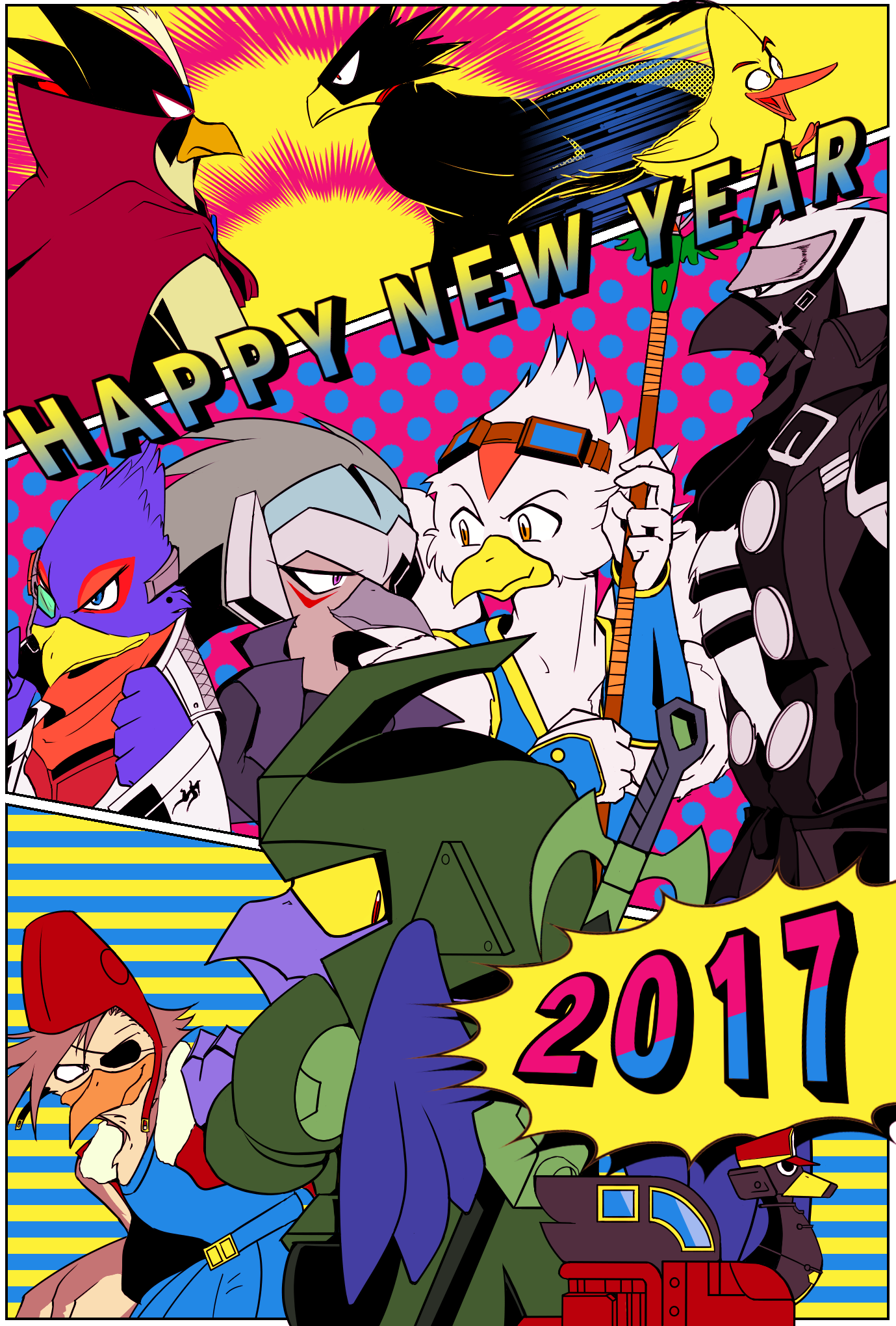 村雨 投下用 年賀絵 下書きしてる私 酉年だからギロッシュと常闇くんとチャックとジンクロウとバードさんとバーディちゃんとファルコとハクセンチョウとクラマとカラ丸様描くわ ペン入れしてる私 馬鹿か 鳥キャラ好きとしては頑張らずにいられ 村雨 投下用 年賀絵 下書きしてる私 酉年だからギロッシュと常闇くんとチャックとジンクロウとバードさんとバーディちゃんとファルコとハクセンチョウとクラマとカラ丸様描くわ ペン入れしてる私 馬鹿か 鳥キャラ好きとしては頑張らずにいられ