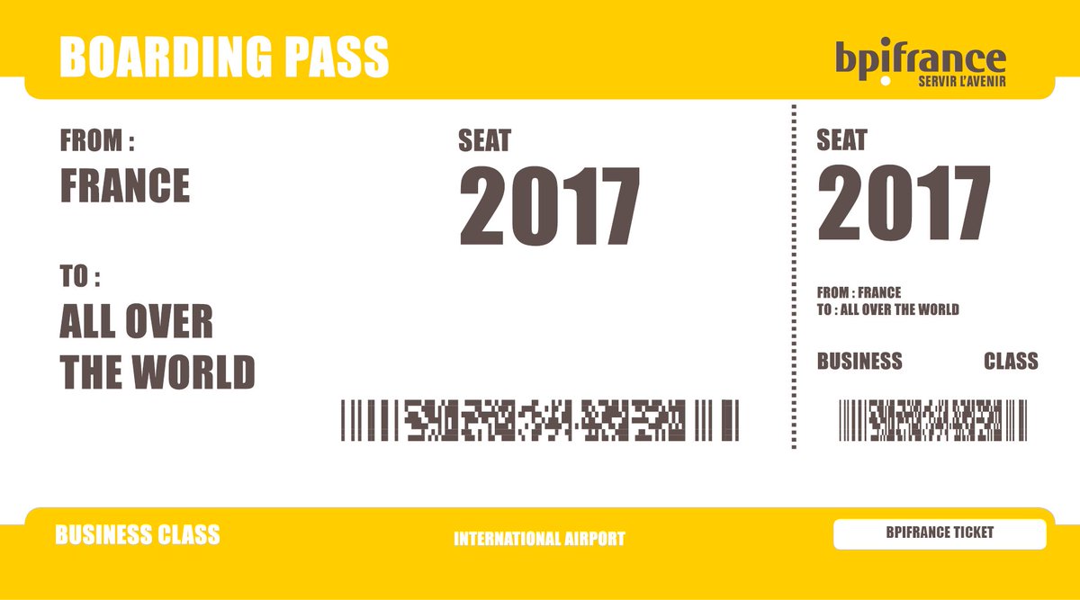 Embarquement immédiat pour l'année 2017 ! 🚀 Nous vous souhaitons des projets à n'en plus finir et des rêves qui deviennent réalité ! 🌟