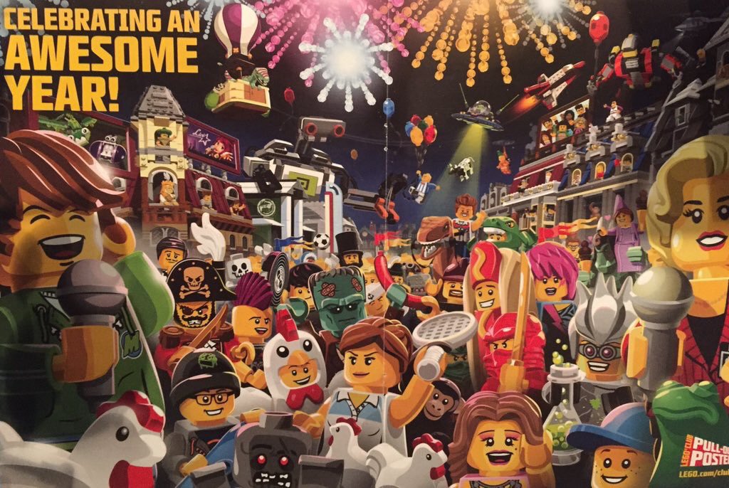 Happy New Year! 🎉 #newyear2017 #HAPPYNEWYEAR #LEGO