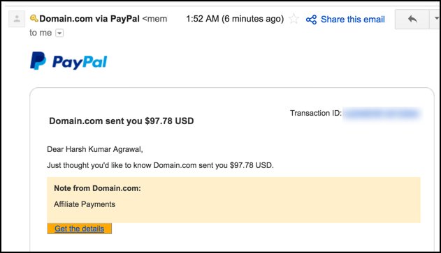 shoutmeloud's tweet photo. This is another benefit of Affiliate marketing. Payments can come from anywhere &amp; anytime. https://t.co/VKs27zuQMM https://t.co/xCaR8ISdfa
