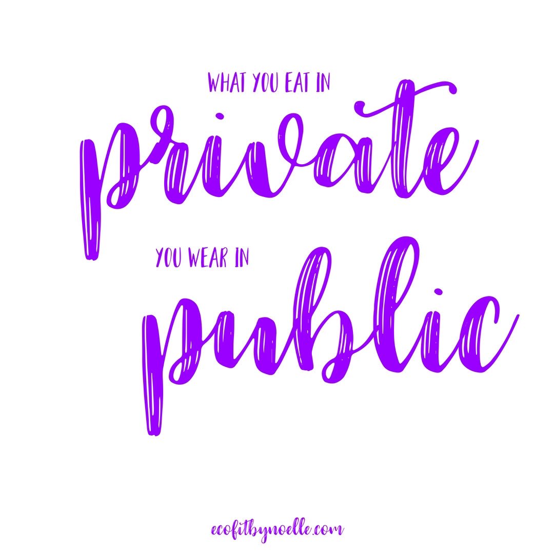 What you eat in private - you wear in public. Join my 30-Day BodyFat Blast Challenge + reach your #NewYear goals!