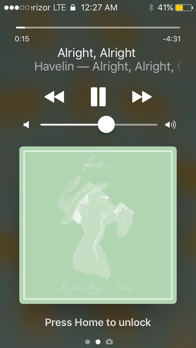 tardis221B's tweet photo. Only the best tunes will do for the first listen of this new year!! @HavelinOfficial #alrightalrightokay https://t.co/WwYY0Rwg0f