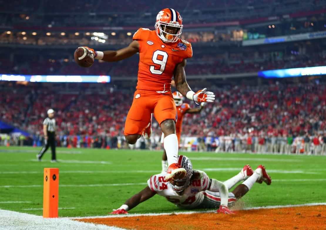 Clemson returns to title game with 31-0 rom... oximity.com/article/Clemso… by <a href="/TSX_NFL/">Sports Xchange NFL</a> #Americanfootball #UnitedStates