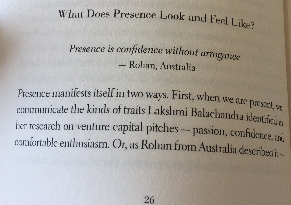 DangerfieldR's tweet photo. So I finally get around to reading Presence by @amyjccuddy while on my summer break, and I spot this! #soundedfamiliar #havepresence https://t.co/vnP6PoKelf