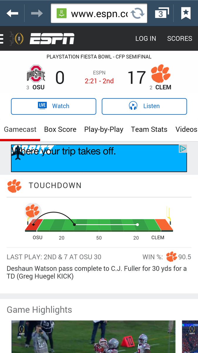 regdwhit's tweet photo. When you have a wedding/Newyears party to attend #fomof #CFBPlayoff https://t.co/roLUXVpSvI