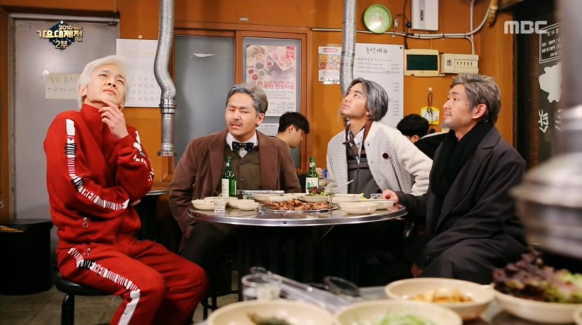 soompi's tweet photo. #SHINee And #INFINITE Members Become Grandfathers For 2016 MBC Gayo Daejejun
https://t.co/AWQsnvRYle https://t.co/TzHcIoxFBA