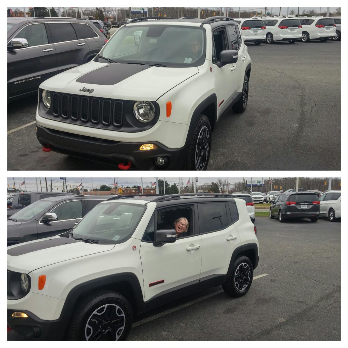 My wife finally came 2 JEEP side <a href="/THEJeepMafia/">The Jeep Mafia</a> <a href="/Thejeepboss/">Jeep Boss</a> <a href="/jeepalooza/">Jeepalooza</a> <a href="/Jeep_Community/">Jeep_Community</a> @ReturnCheck <a href="/islandjeepgirl/">Island Jeep Girl</a> @cspry001 @JeepersofWV