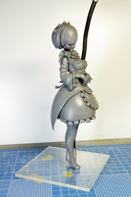 เหล่าผู้ผลิตโพสข้อมูลทวิตเตอร์โปรโมทฟิกเกอร์ที่จะนำไปแสดงในงาน Wonder Festival 2017 [Winter]