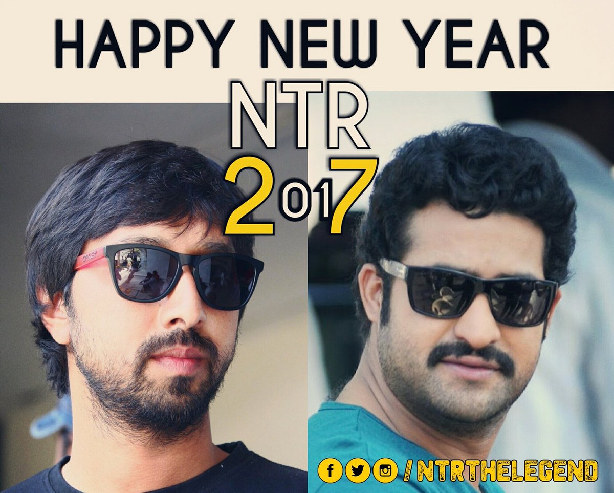 NTRTHELEGEND's tweet photo. #HAPPYNEWYEAR
#HNY2017
#NTR27 - #2ol7
@dirbobby @tarak9999 @smkoneru
@NTRArtsOfficial @Dhamkii @Thotas9999 @Chikati_rajyam @mdjavid111 https://t.co/tdAEajHije
