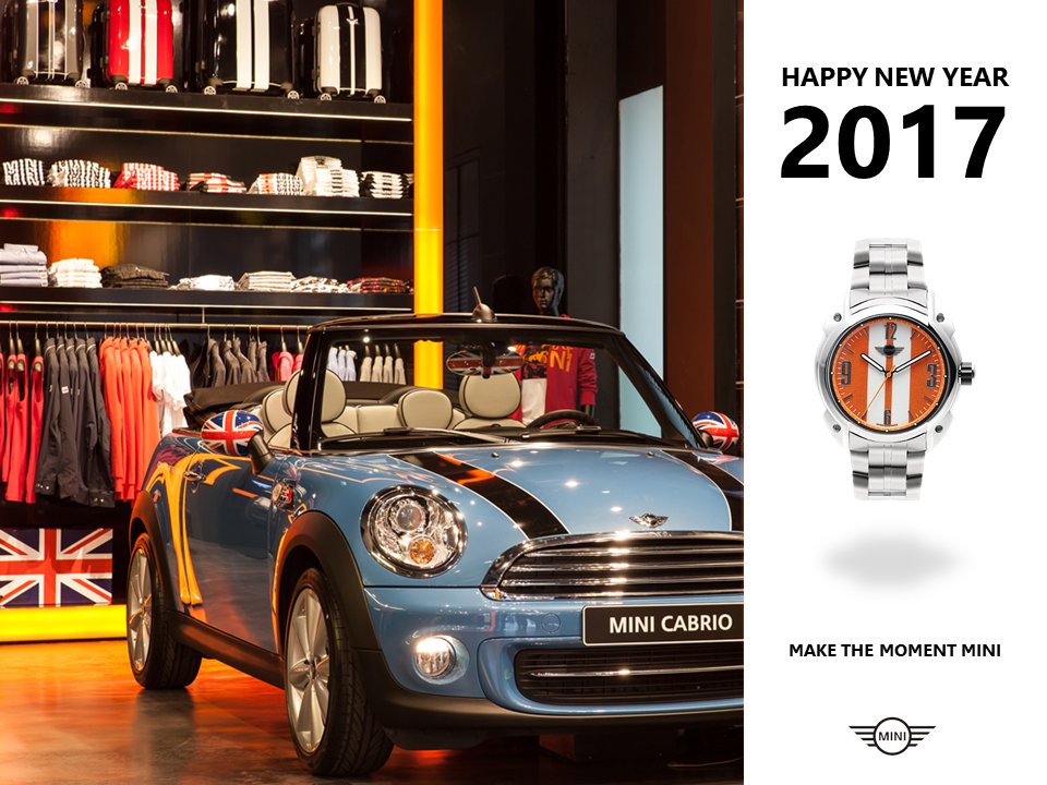 mini_watches's tweet photo. While we enter the Beautiful New Year, Gift your Loved ones a MINI this Season!
#HappyNewYear2017 #MiniWatches #minicooper #BMW #newyeargift https://t.co/GSMRAsC4aV