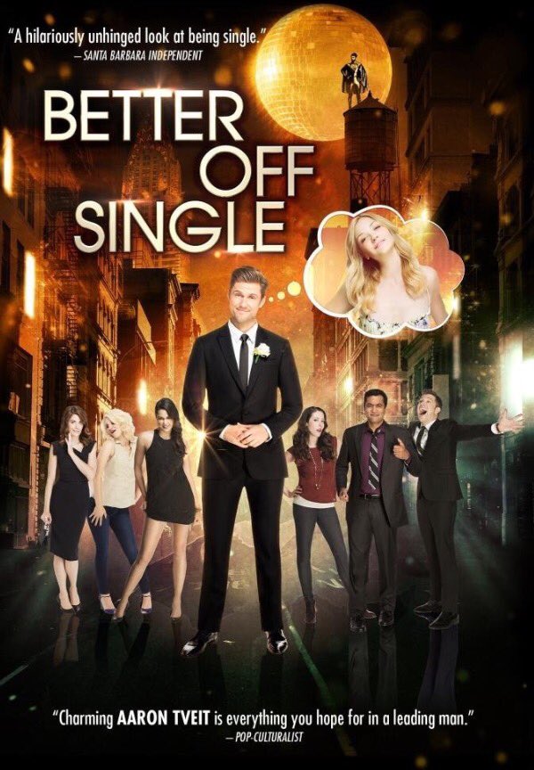 TveitTalk's tweet photo. Two of @AaronTveit's films, Undrafted & Better Off Single, were released in July & October respectively! #TveitHighlights2016 https://t.co/6Gr3Dms4d7