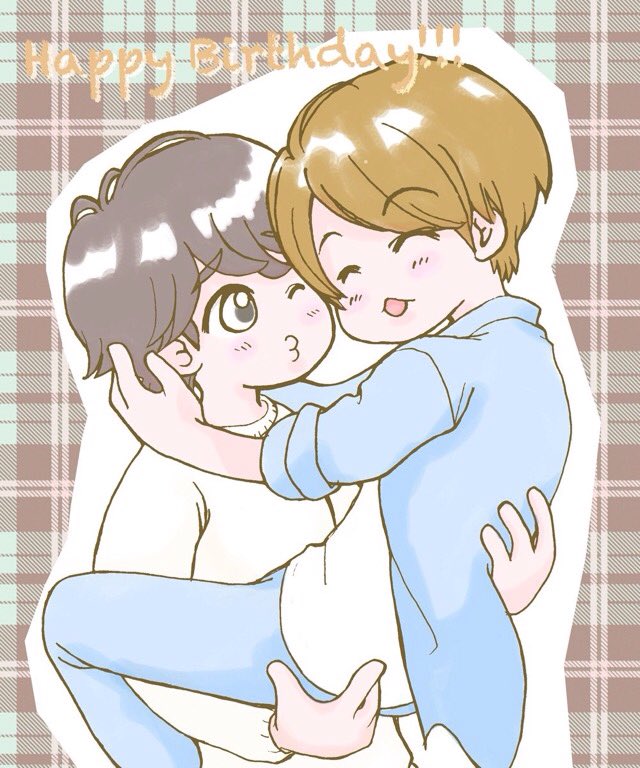 @djmj1103125 ありがとうございます〜！フォロワーさんの誕生日プレゼントに差し上げるつもりで描いてたのですが、こんな風になりました…(^o^)