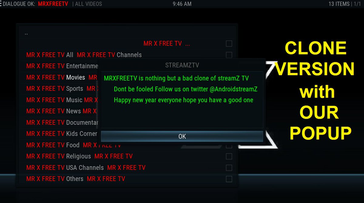 AndroidStreamZ's tweet image. That awkward moment when we find out OUR addon has been cloned BUT then realise OUR code updated THEIR CLONED code.