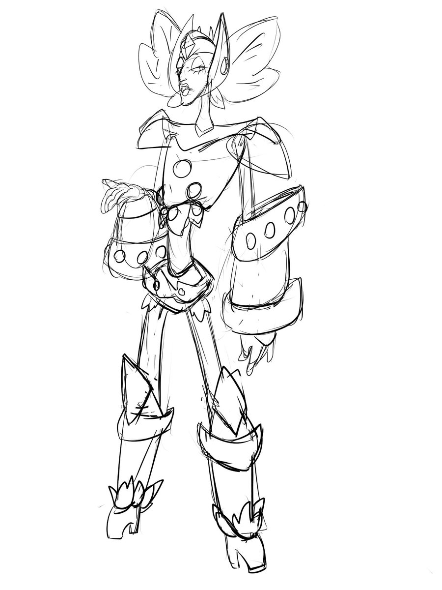 Creativeborne's tweet image. Alright!  Last sketch before I sleep, Have Ivory and Ebony, and also a good sleep!