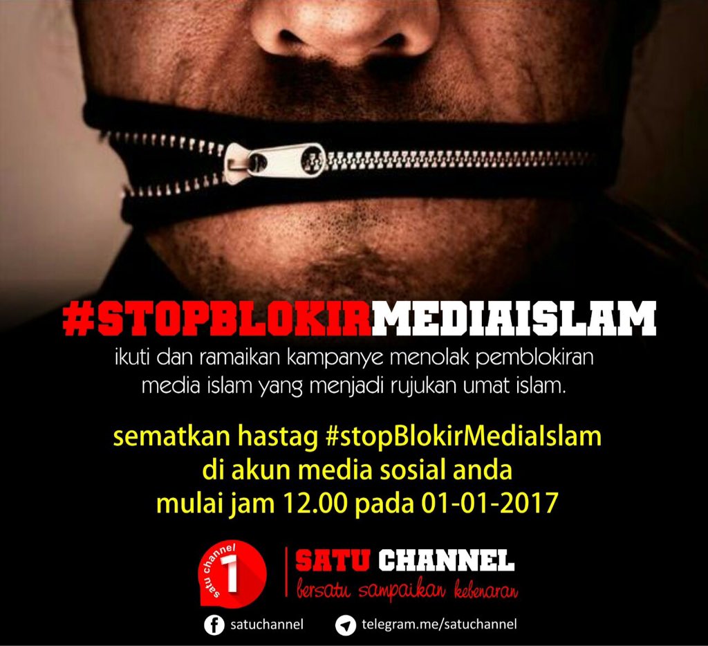 JUDDAN_art's tweet photo. Kami tak akan diam atas tindakan anda ini.
#StopBlokirMediaIslam https://t.co/XfajvtW8hu