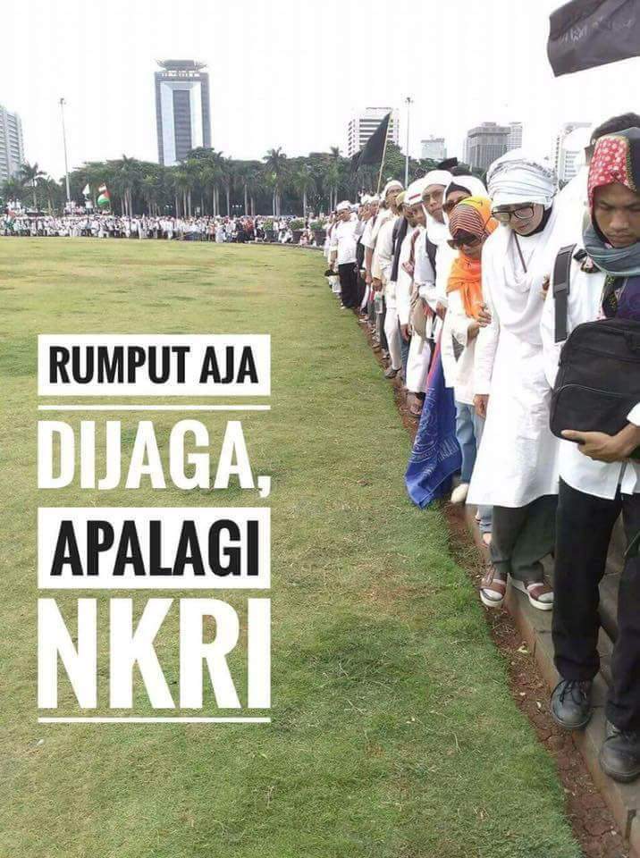 Rumput Aja di Jaga, apalagi NKRI. Media Islam itu menjaga NKRI. Jgn asal blokir. Teliti dulu.  #StopBlokirMediaIslam