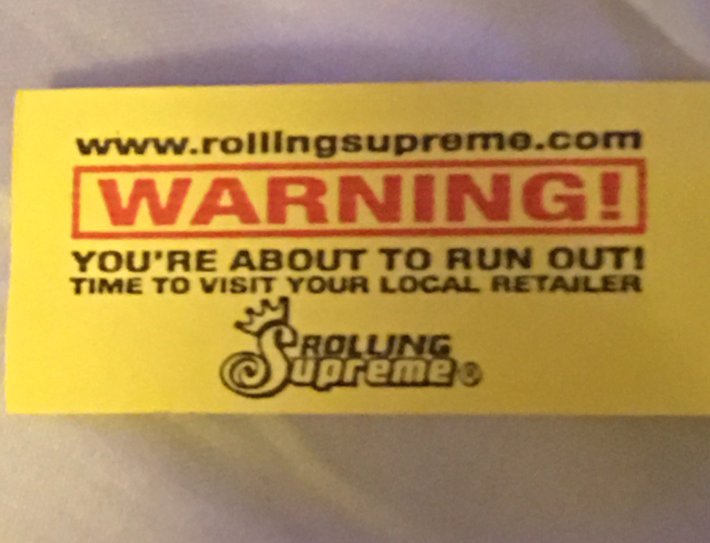 Kittyflowersus's tweet photo. Thank you #Rawrollingpapers I dig the heads up. #stoner #joint #weed #thc https://t.co/NyK3oNZ6uK