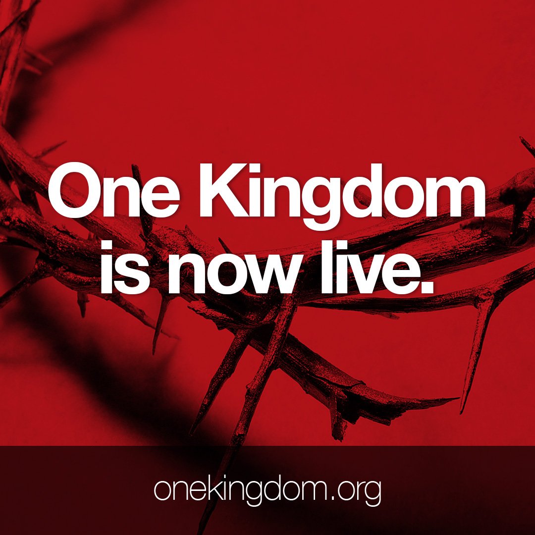 onekngdm's tweet photo. One Kingdom is LIVE! #OneKingdom #NewYear #God #Christianity #BiblicalWorldview #DisasterRelief #CulturalDevelopment https://t.co/PdDFpZ4YNN