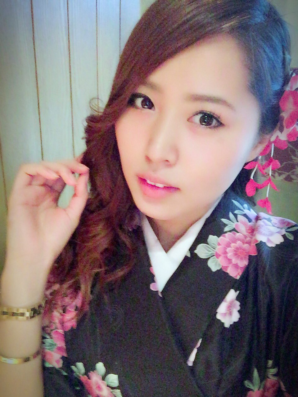 着物着たー♡ https://t.co/vqI6bhRenR