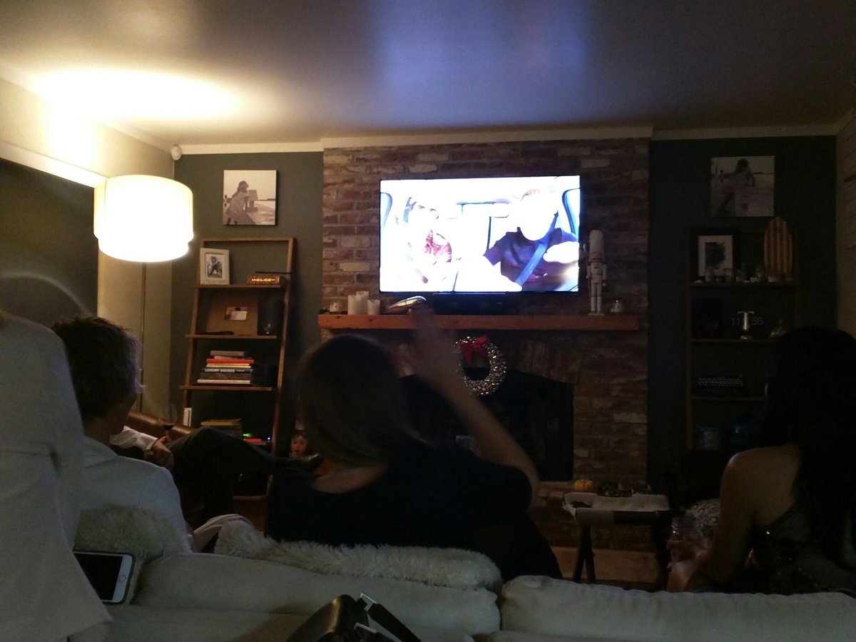BobbyCoucoules's tweet photo. @JKCorden my wife @jcoucoules has turned our NYE party onto a #CarpoolKaraoke party. #WowHeIsGood https://t.co/QYZQY6QuAN