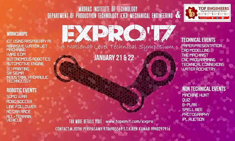 expro_mit's tweet photo. Expro has 15+ events and 8 Workshops..
For more details visit: https://t.co/nuzv21PmqI
Contact: M.Jothiperiyasamy-9786985569 https://t.co/gATuJPxeZd