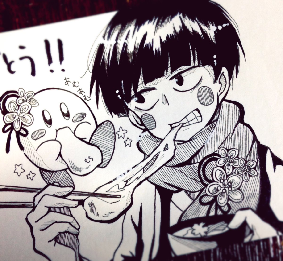 本日も地道に描いております。 