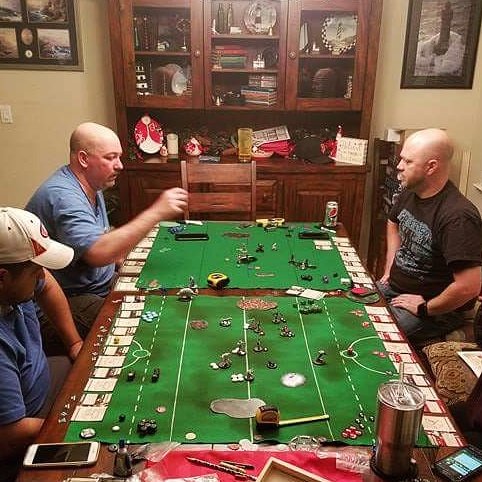 AltModeGames's tweet photo. Bringing in the new year gaming!
#guildball https://t.co/0ndpKfQdcx