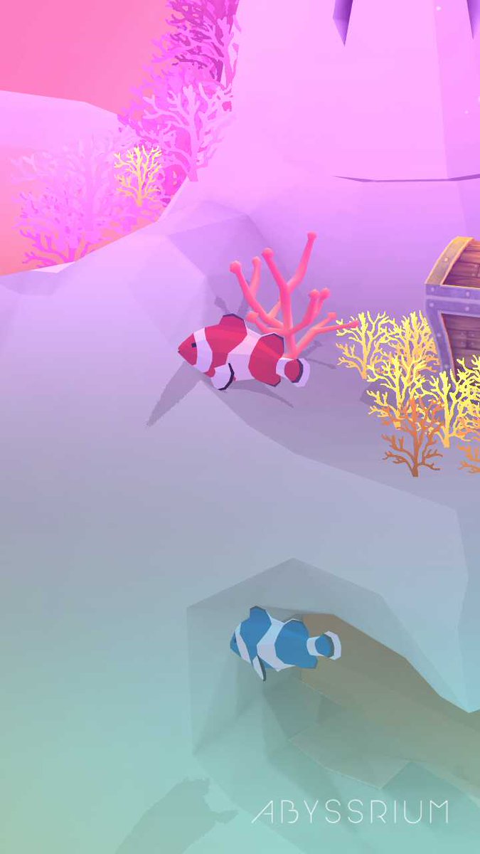 My Red Clownfish:) 
#abyssrium
Download: onelink.to/jhe4sh