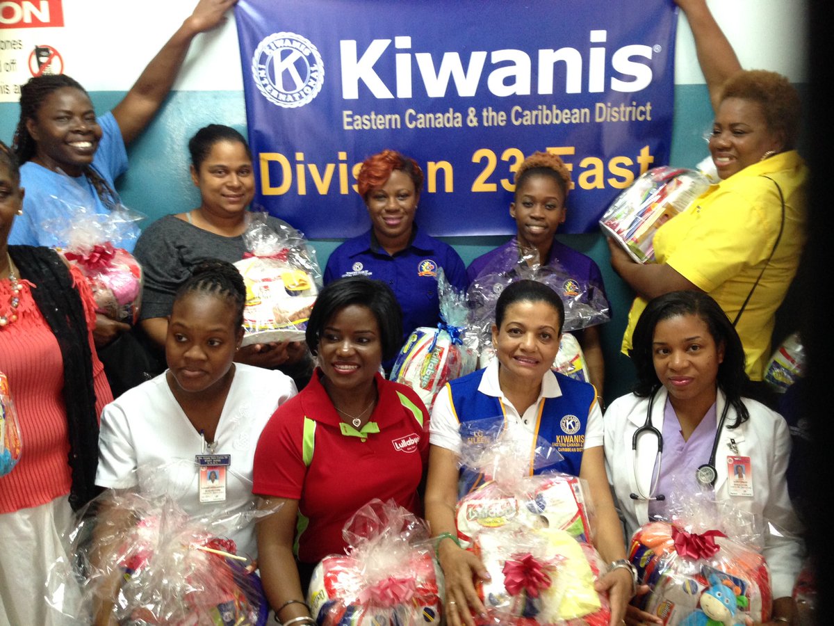 KiwanisNewKgn's tweet photo. Kiwanians from Div 23 E present Love packages to newborns at the UHWI this morning. @KiwanisNewKgn @kiwanisecc #kidsneedkiwanis #YCPO https://t.co/XDpeSDvNVb