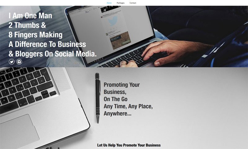 FirstTMaster's tweet image. #happy2017  Making a difference to your #business is what I do. Check out my website tweetmaster.co.uk for all my package's.