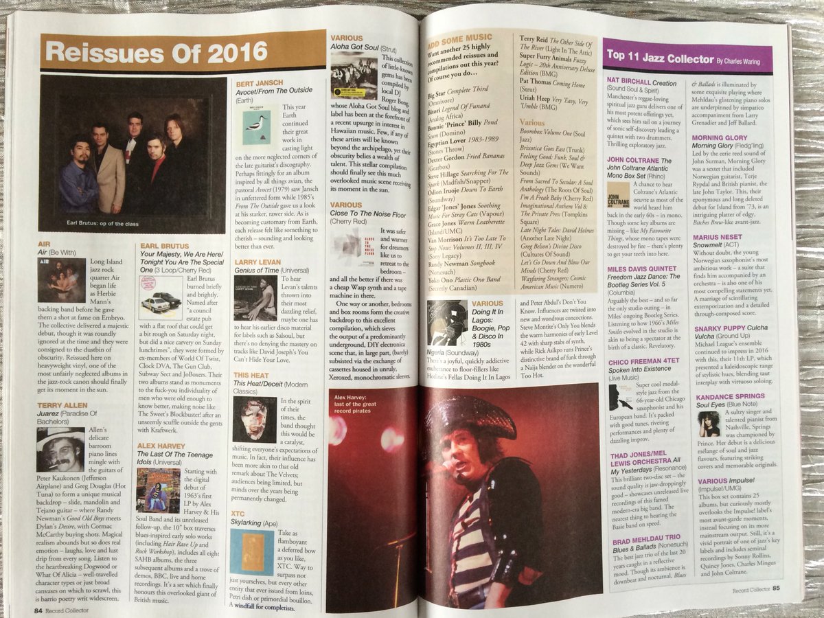 New year, new RC, 5 Jan: Bowie's lost soundtrack, Europsych, Best of 2016, The Skids, July, Cassettes &amp; loads more