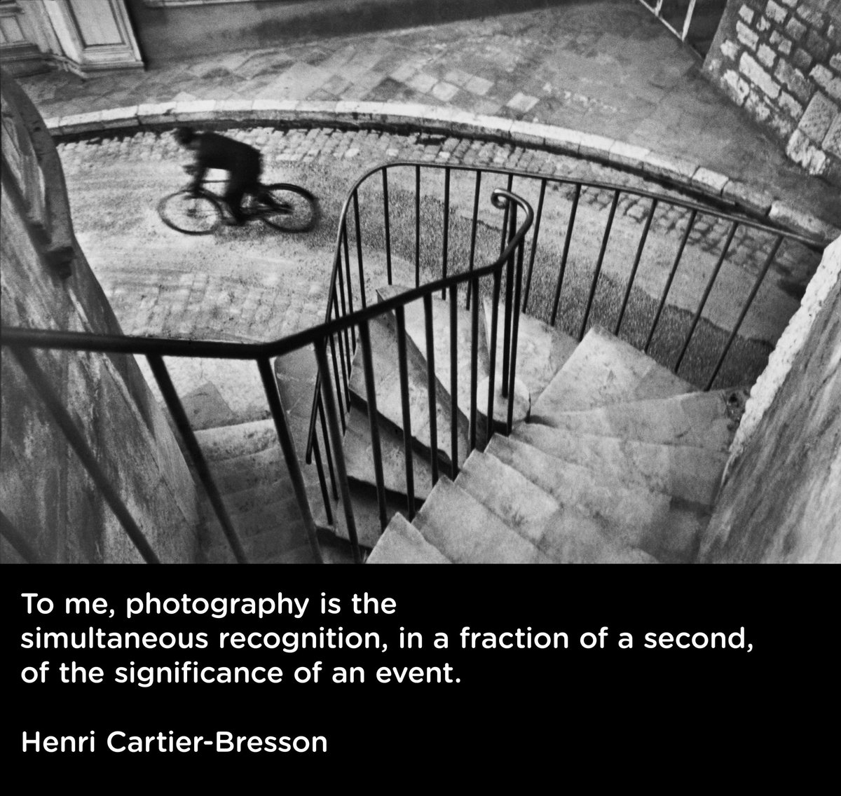 Photography is the simultaneous recognition, in a fraction of a second, of the significance of an event. - Henri Cartier-Bresson