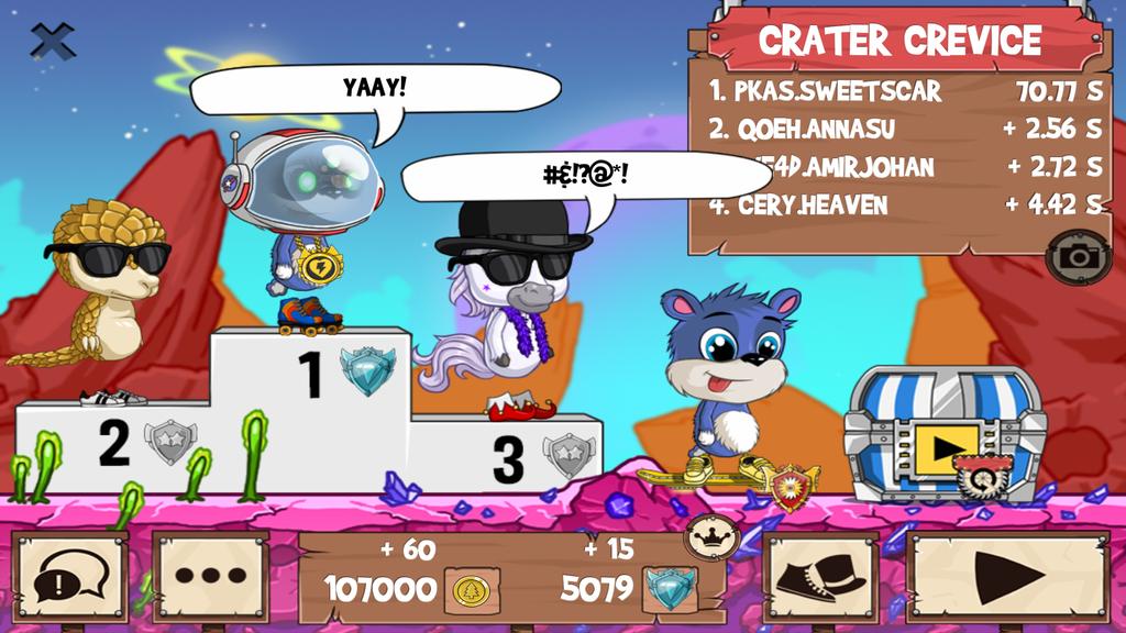lovemypolarbear's tweet photo. All those guys just got washed #funrun2 #AnnaSu #AmirJohan #Heaven https://t.co/L5vHMSXyei