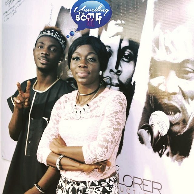 unveilingDscarf's tweet photo. @YoungJonn unveils the Scarf with @iamprincessdammy. Watch Thriller here >> https://t.co/MdycRe637k https://t.co/oiRnGWMuva