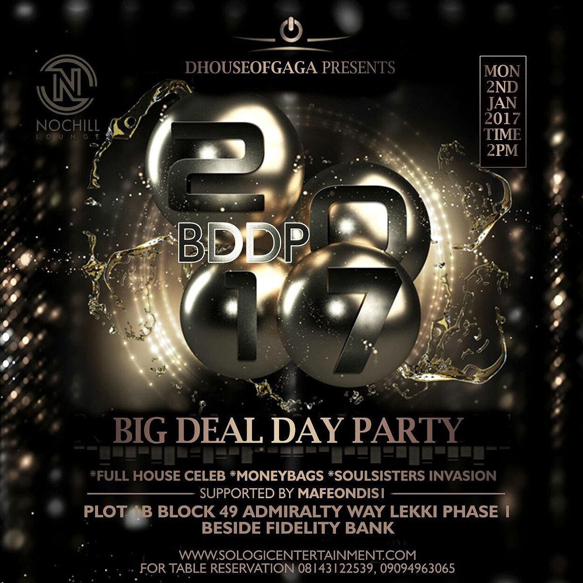 jjwalker_dhog's tweet photo. Happy new year !!!💋💋💋DHOUSEOFGAGA @No chill on Admiralty road Lekki 1 #BIGDEALDAYPARTY #BIGDEALDAYPARTY #BDDP MON.2nd Jan 2017 %WedBIGDEAL!! https://t.co/qKEmCiZX7c