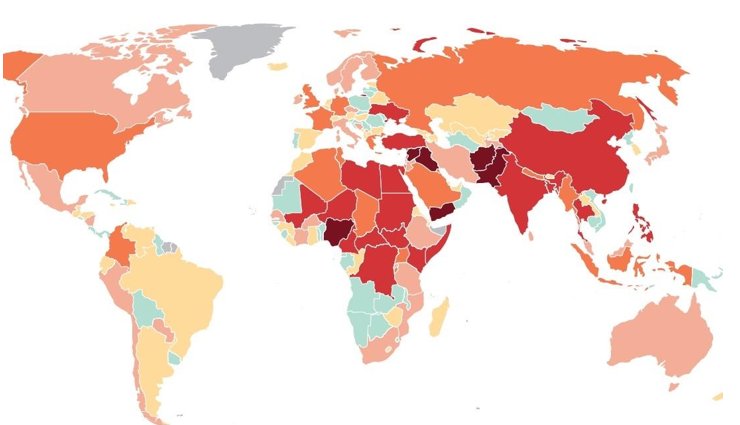 A year of global terrorism, captured in one map wef.ch/2gRzlBK
