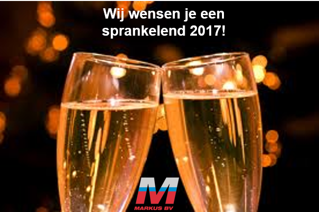 Markus wenst iedereen een sprankelend 2017!