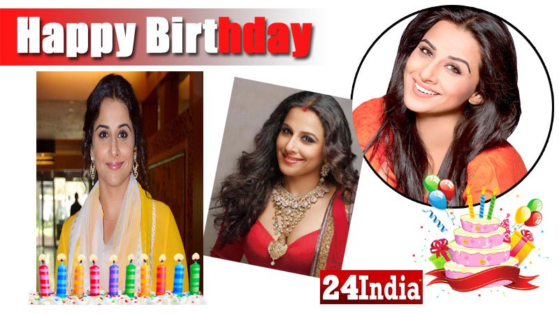 Happy Birthday to Vidya Balan -  
