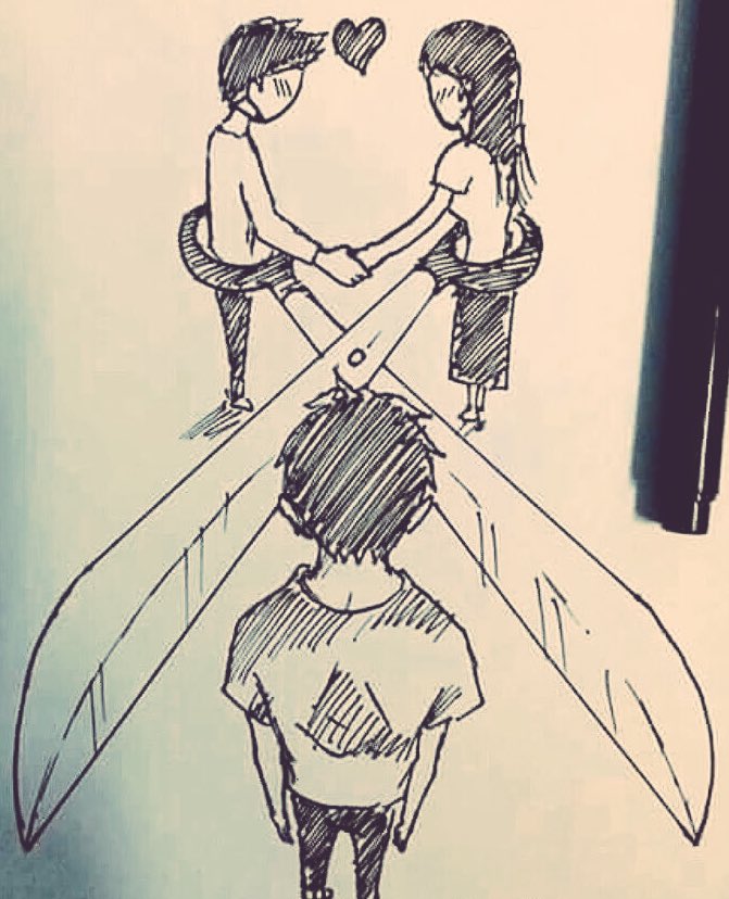 bbaaddday's tweet photo. 2人がくっついたら、
片思いしてる人は終わり。
すごく深いよね。 https://t.co/eVnDfbdCAv