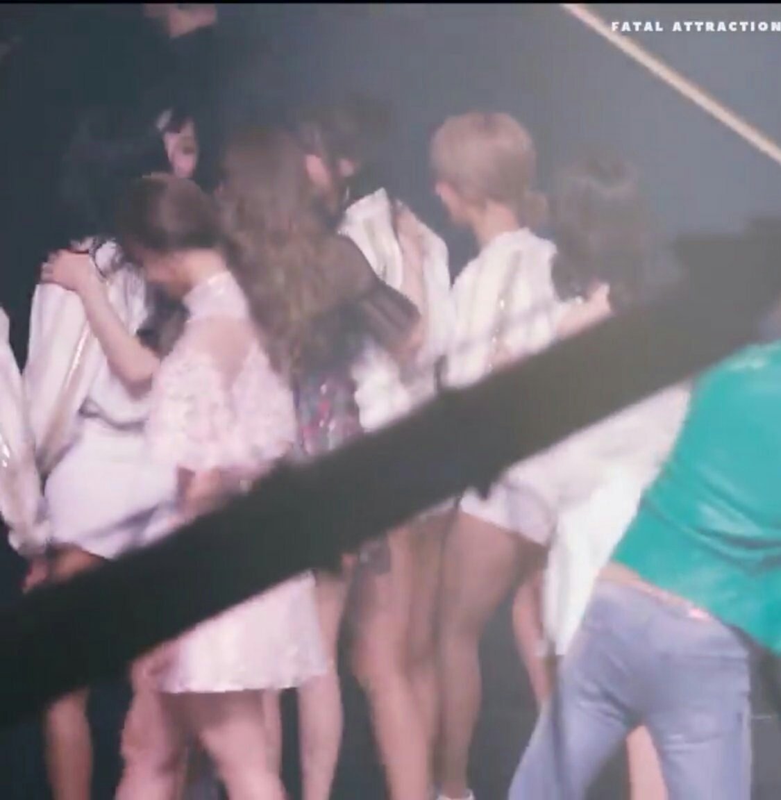 GRLGROUPCONFESS's tweet photo. how and when did taeyeon get close with aoa omg https://t.co/XB0r1bGdwO