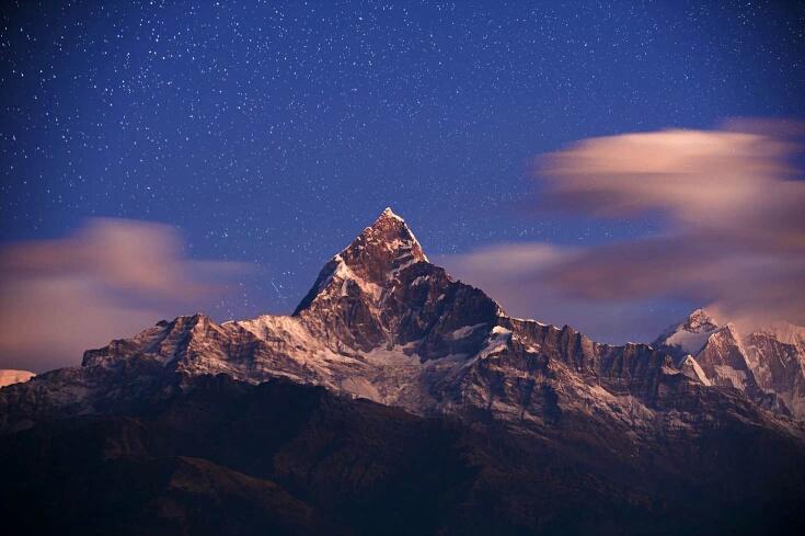 __basu's tweet photo. Asia's Best Sunsets Without  Price  of Sarangkot with #Machapuchre himal (Mount Fistail ) https://t.co/obP5ZaDJOL