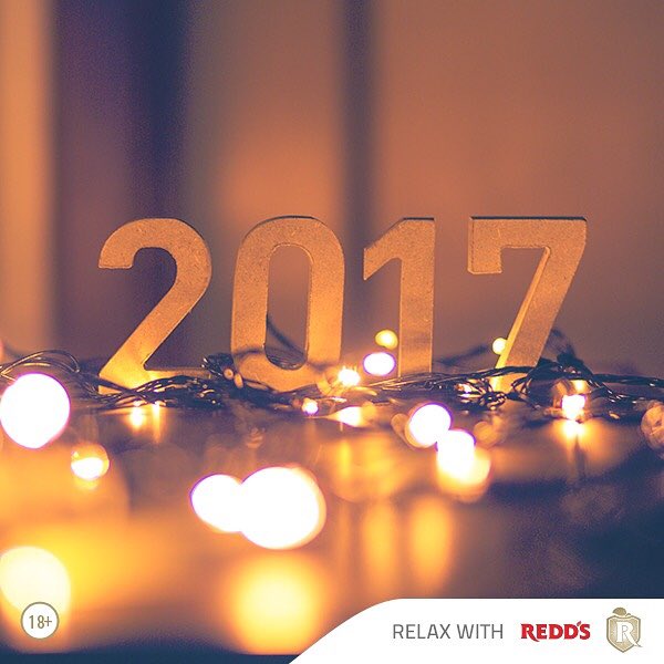 ReddsTz's tweet photo. Wishes you a Happy 2017 ! What are your plans for the New year ? #RelaxwithRedds https://t.co/xEhJjImMWu