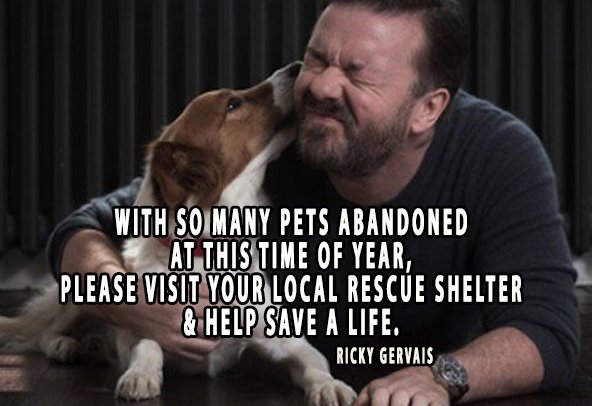 _AnimalAdvocate's tweet image. .@RickyGervais
This #NewYearsDay say welcome to 2017
by supporting your local #animal rescue.

Starting 2017 with💕

Happy New Years #anipals