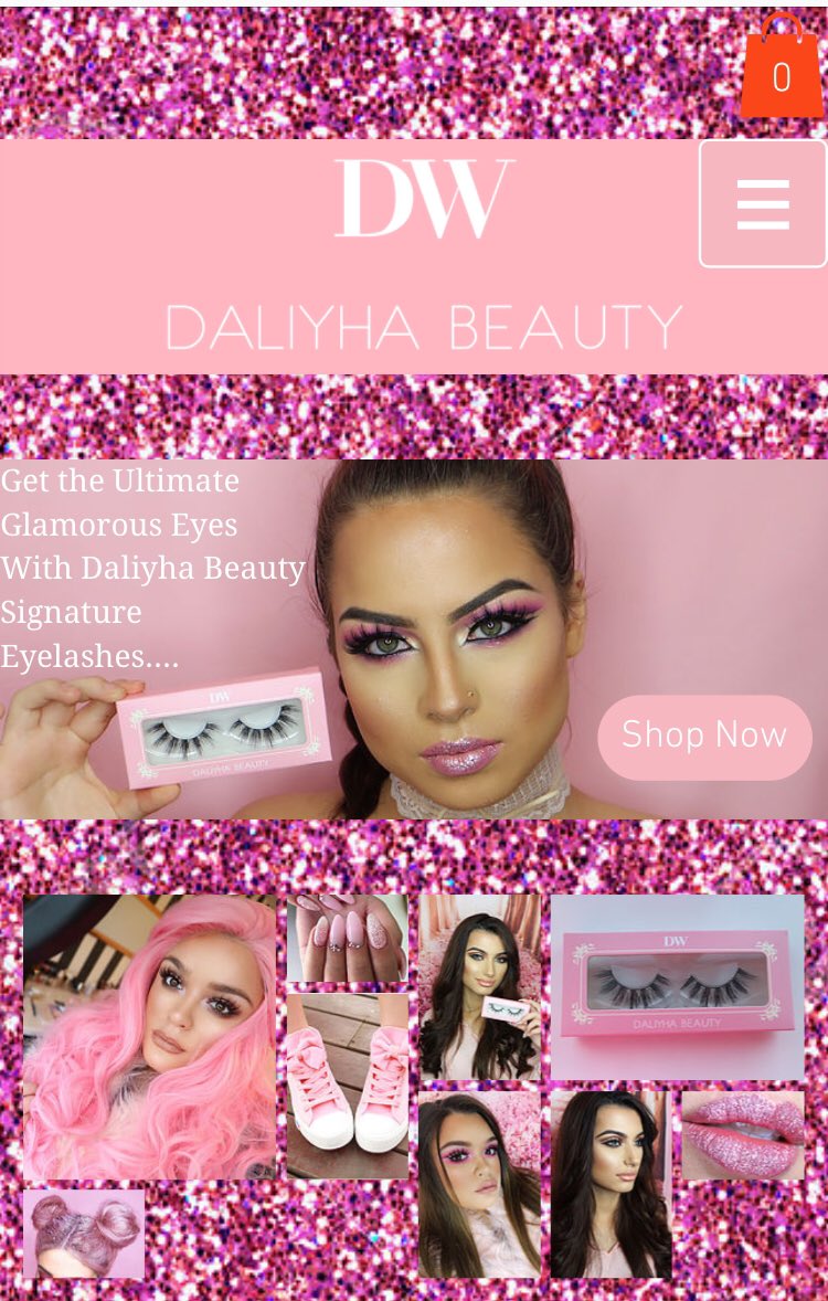 Website now live daliyhabeauty.com