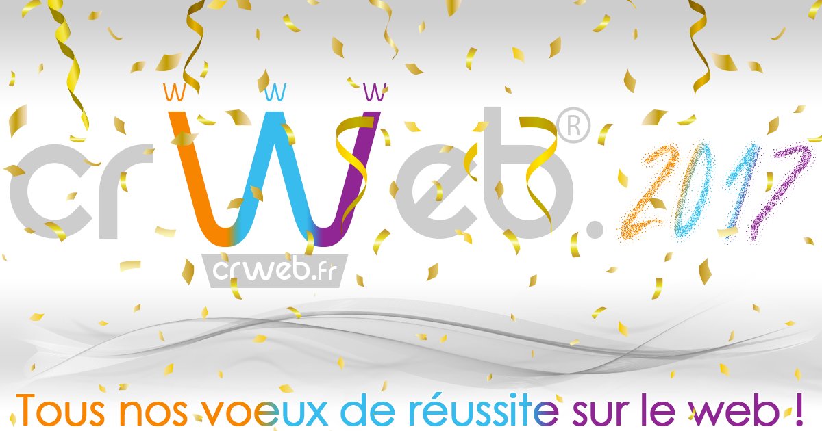 crWebFR's tweet photo. #crWeb vous souhaite une #BonneAnnée 2017 !
Tous nos vœux de réussite sur le #web.
#AgenceWeb #ExpertWeb https://t.co/OxGBkHjfGt