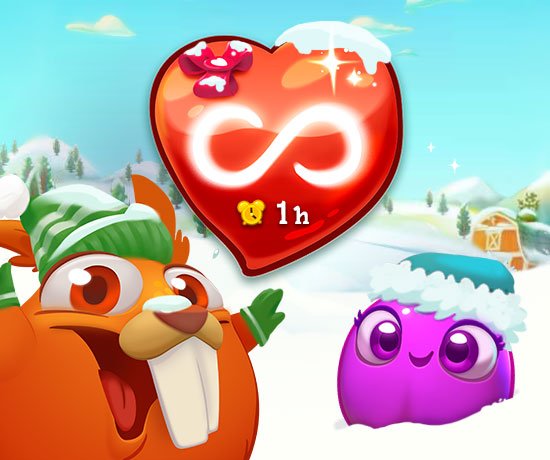 Kick off the new year with a treat from us to you! Claim 1 hour of Unlimited Lives on mobile. Ends January 3, 8am GMT! ♥️