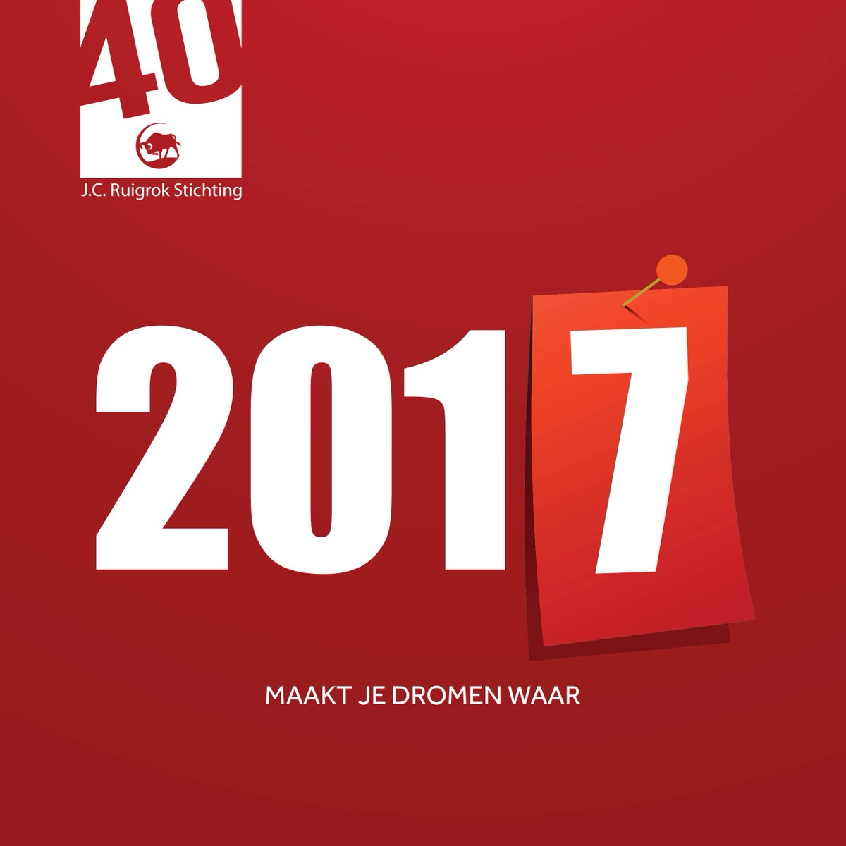 Ruigrok_fonds's tweet photo. Maak in 2017 je droom waar! @Ruigrok_fonds daagt je uit. Kom met een goed plan. Donatie: 6 x β¬ 50.000 https://t.co/dYeksPMjbP #JCRS40 RT π€£ https://t.co/d7ImL6U4uv