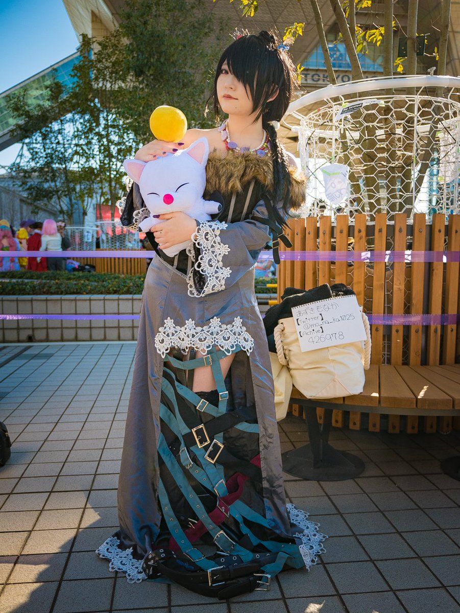 트위터의 めぐめぐ 님 C91 ファイナルファンタジーx ルール モデル あずきもなかさん Mo Na Ka1025 コスプレc91 C91