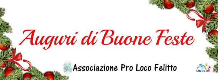 ProLocoFelitto's tweet image. #Auguri di un sereno 2017